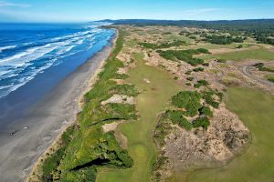 Bandon Dunes 5th Aerial